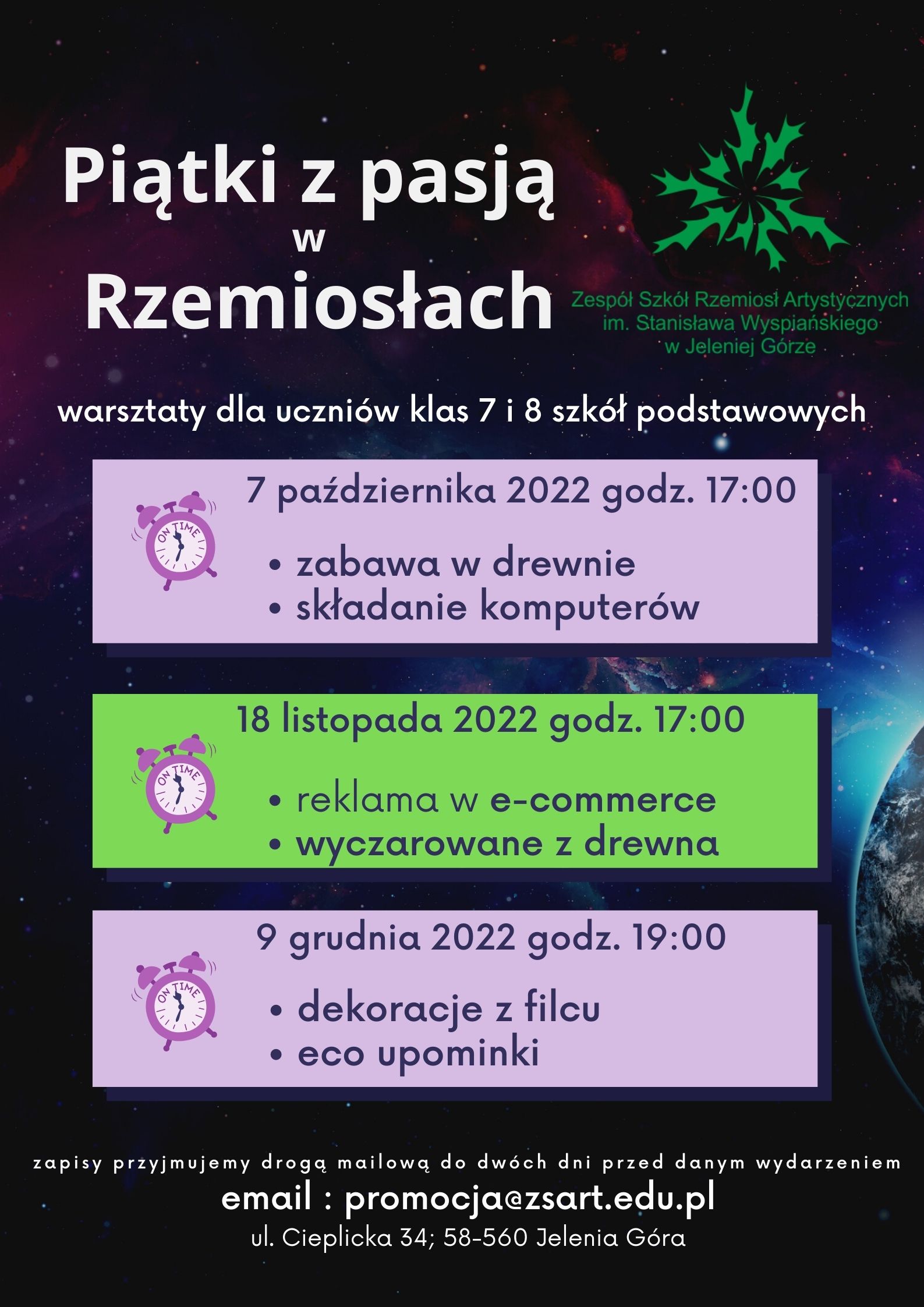 Piątki z pasją w Rzemiosłach